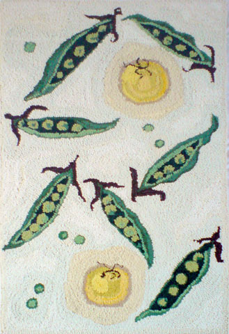 Peapods Rag Rug