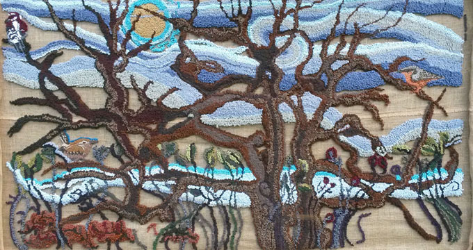 7' x 4' Treescape - work in progress
