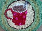 '50's tea cup seat mat