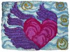 Flying Heart  rug